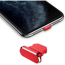Заглушка от пыли для Iphone Lightning Красная