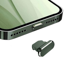 Заглушка от пыли для Iphone Lightning Оливковая