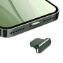 Заглушка от пыли для Iphone Lightning Оливковая