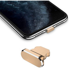 Заглушка от пыли для Iphone Lightning Золотистая