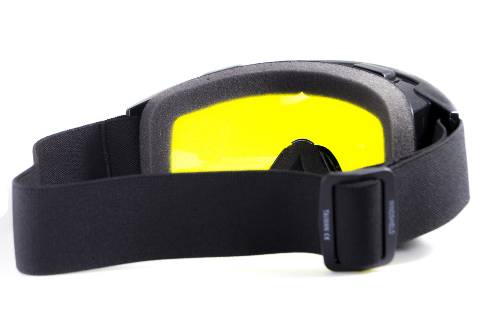 Защитные очки Global Vision Wind-Shield (yellow) Anti-Fog, жёлтые