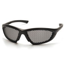 Защитные очки Pyramex Trifecta Perfo (black), сетчатые очки (перфорированые)