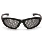Защитные очки Pyramex Trifecta Perfo (black), сетчатые очки (перфорированые)