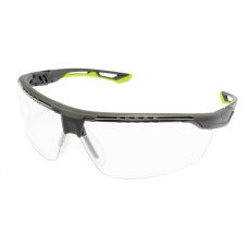Защитные очки Pyramex Truflex Grey-Lime (clear) Anti-Fog, прозрачные в серо-лаймовой оправе