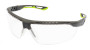 Защитные очки Pyramex Truflex Grey-Lime (clear) Anti-Fog, прозрачные в серо-лаймовой оправе