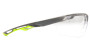 Защитные очки Pyramex Truflex Grey-Lime (clear) Anti-Fog, прозрачные в серо-лаймовой оправе