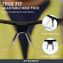 Защитные очки Pyramex Truflex Grey-Lime (clear) Anti-Fog, прозрачные в серо-лаймовой оправе