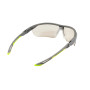 Защитные очки Pyramex Truflex Grey-Lime (indoor/outdoor mirror) Anti-Fog, зеркальные слегка притемнённые в серо-лаймовой оправе