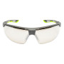 Защитные очки Pyramex Truflex Grey-Lime (indoor/outdoor mirror) Anti-Fog, зеркальные слегка притемнённые в серо-лаймовой оправе