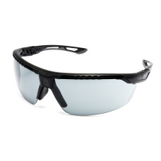 Защитные очки Pyramex Truflex (gray) Anti-Fog, серые в чёрно-серой оправе