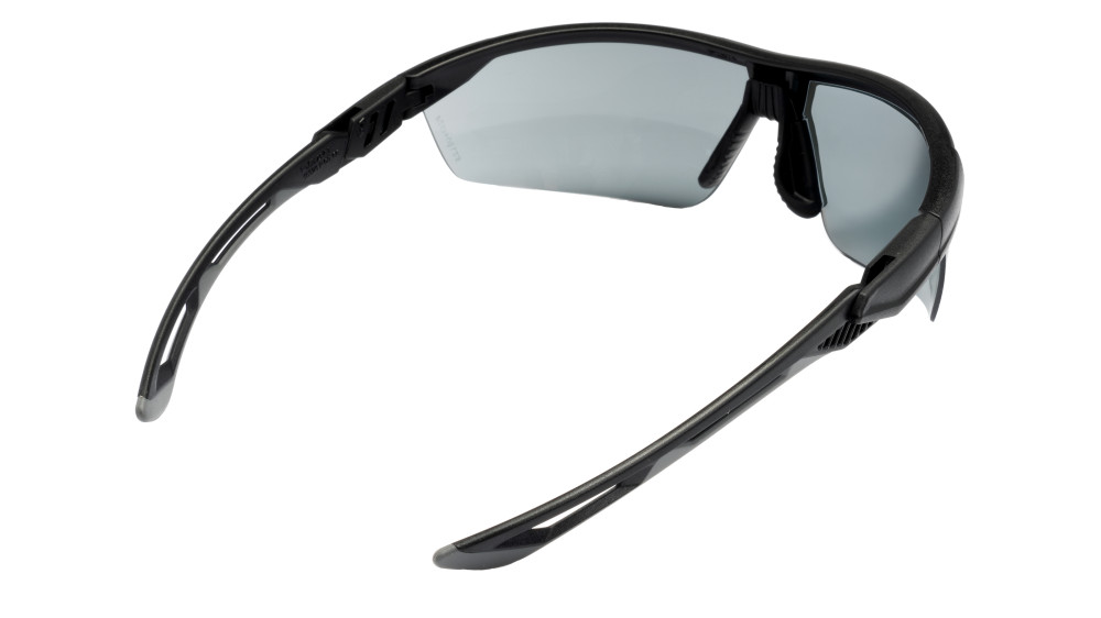 Защитные очки Pyramex Truflex (gray) Anti-Fog, серые в чёрно-серой оправе