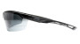 Защитные очки Pyramex Truflex (gray) Anti-Fog, серые в чёрно-серой оправе