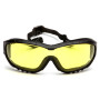 Защитные очки Pyramex V3G (amber) Anti-Fog, жёлтые
