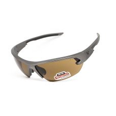 Защитные очки Venture Gear Tactical Semtex 2.0 Gun Metal (bronze) Anti-Fog, коричневые в оправе цвета "тёмный металлик"