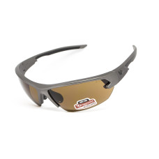 Защитные очки Venture Gear Tactical Semtex 2.0 Gun Metal (bronze) Anti-Fog, коричневые в оправе цвета "тёмный металлик"