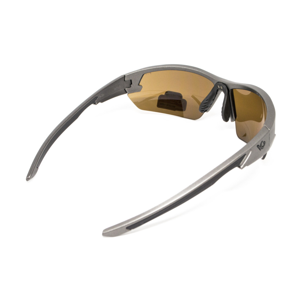 Защитные очки Venture Gear Tactical Semtex 2.0 Gun Metal (bronze) Anti-Fog, коричневые в оправе цвета 