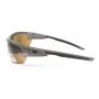 Защитные очки Venture Gear Tactical Semtex 2.0 Gun Metal (bronze) Anti-Fog, коричневые в оправе цвета 