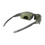 Защитные очки Venture Gear Tactical Semtex 2.0 Gun Metal (forest gray) Anti-Fog, чёрно-зелёные в оправе цвета 