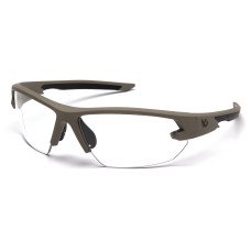 Защитные очки Venture Gear Tactical Semtex 2.0 Tan (clear) Anti-Fog, прозрачные в песочной оправе