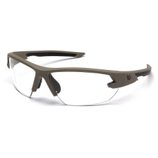Защитные очки Venture Gear Tactical Semtex 2.0 Tan (clear) Anti-Fog, прозрачные в песочной оправе