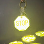 Брелок светоотражающий STOP Flickers / фликер Салатовый